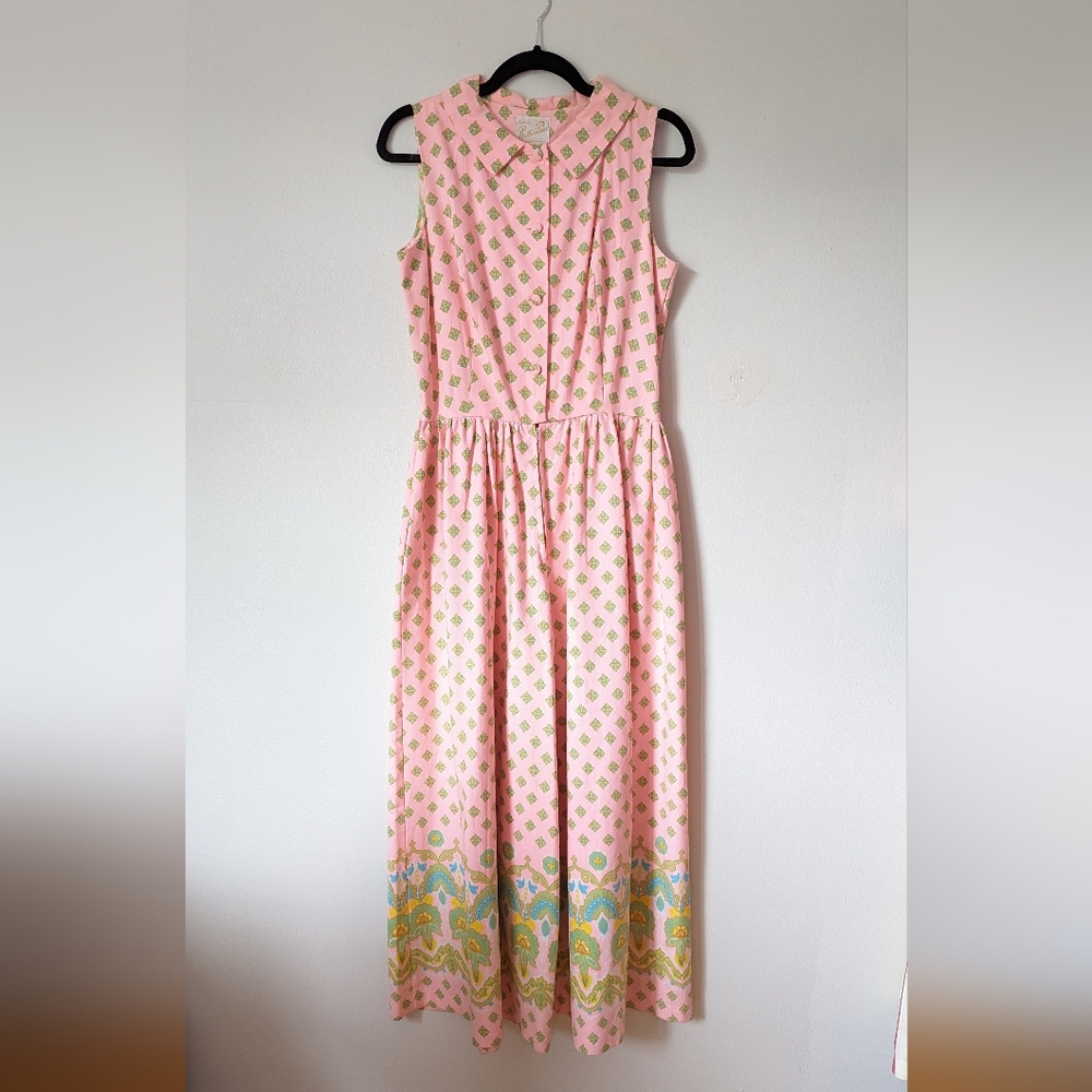 Stunning 1960s vintage wide leg jumpsuit